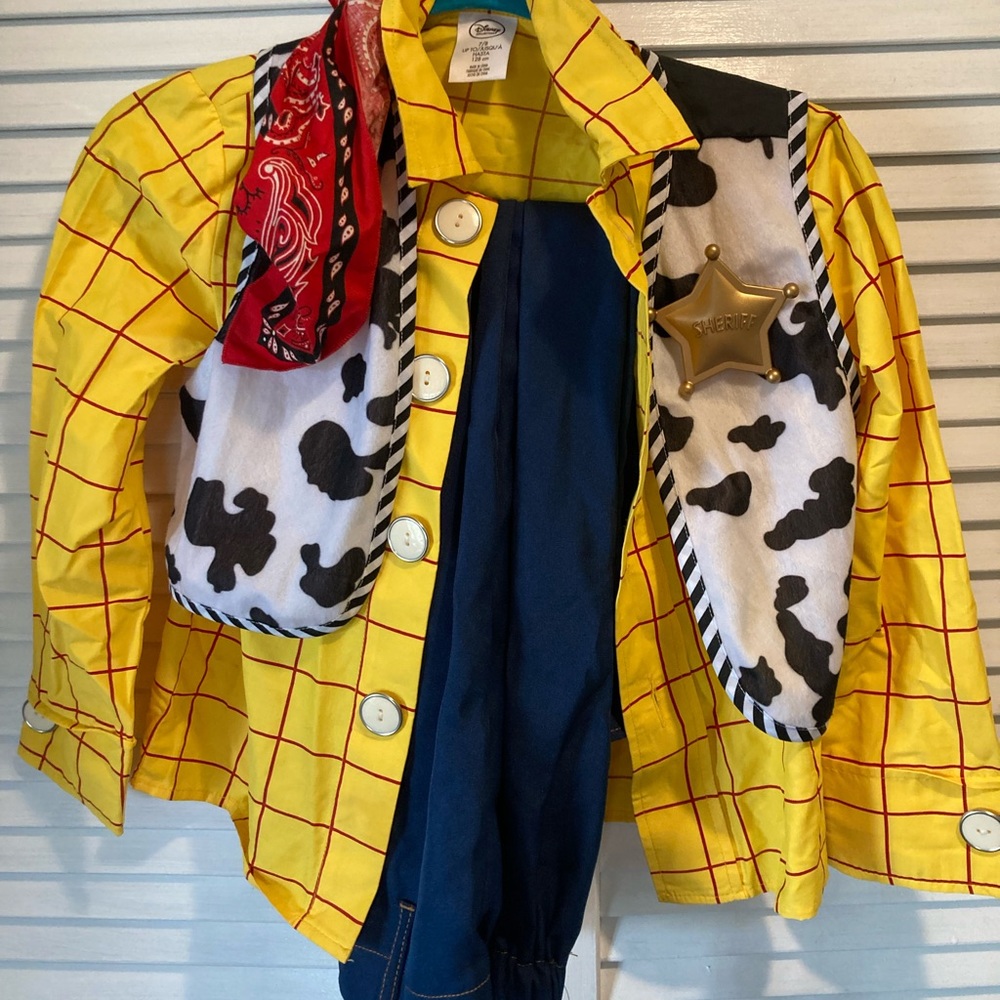 Woody Toy Story kids costume size 7/8